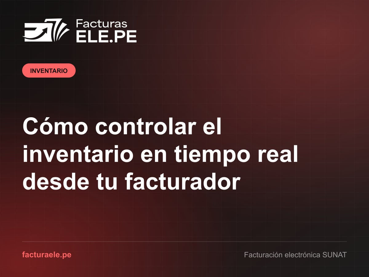 Encargado de almacén consultando el stock actualizado al instante en una tablet con el control de inventario de Facturas ELE.PE